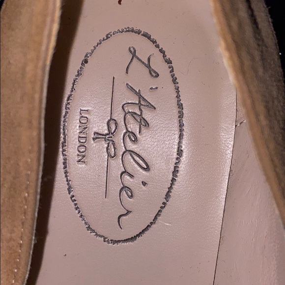 L’atelier London Suede block colour 4 1/2” heels - Picture 6 of 7
